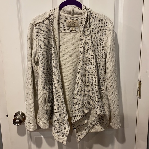 Lucky Brand Cream and Gray Women's Jacket - Picture 12 of 16